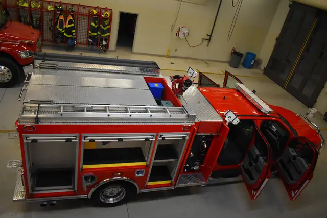 Den gesamten Aufbau samt Pumpe mit Panel fertigte die Firma Danko. Der Löschmonitor vom Typ Crossfire stammt von der Fa. Hurricane.